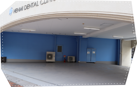 医院1F駐車場の様子